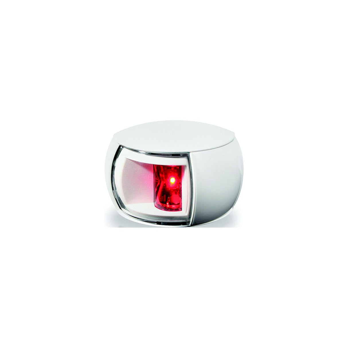 Hella 980520111 NaviLED® Port (Red) Side Light Only, White w/Clear Lens, 1 ea. - 980520111