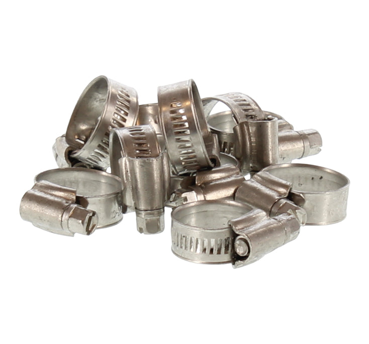 Trident Stainless Steel HD Non-Perforated Hose Clamps - #705 (7/16” - 21/32”) - 705-0561 - image 4