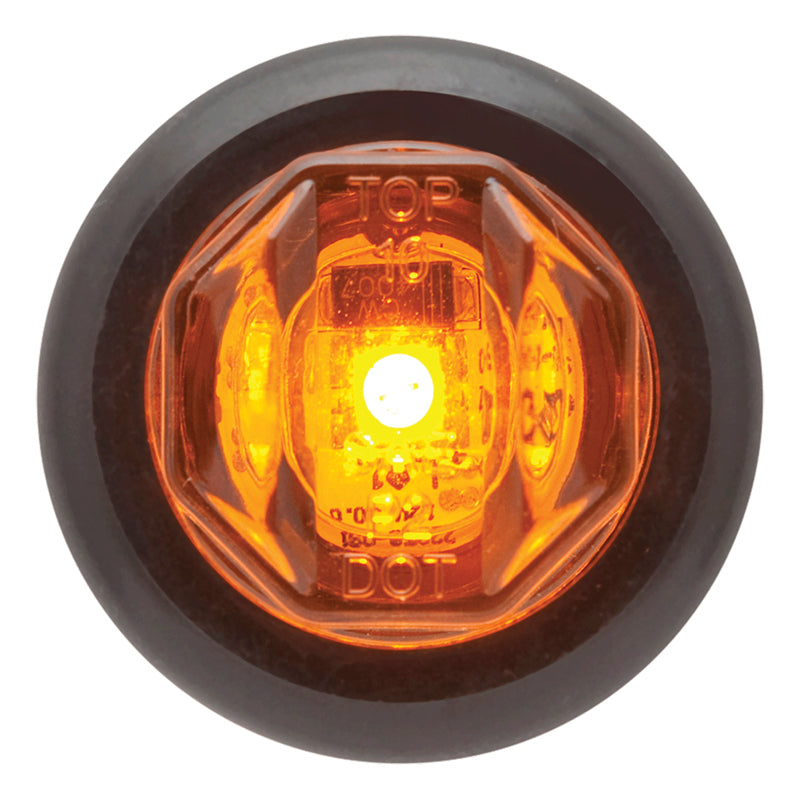 Optronics Mini L.E.D. Sealed Marker/Clearance Light - Amber - MCL12AK - image 1