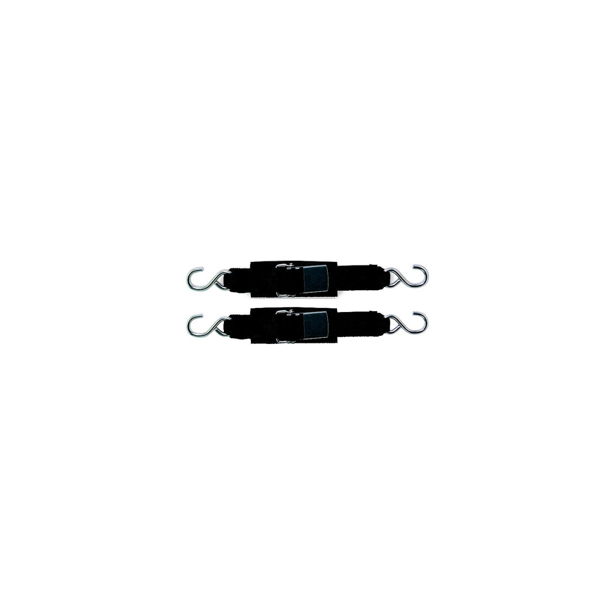 BoatBuckle BoatBuckle F12067 Stainless Steel Kwik-Lok Transom Tie-Downs, 2" x 6', 2/pk, 12 packs/case