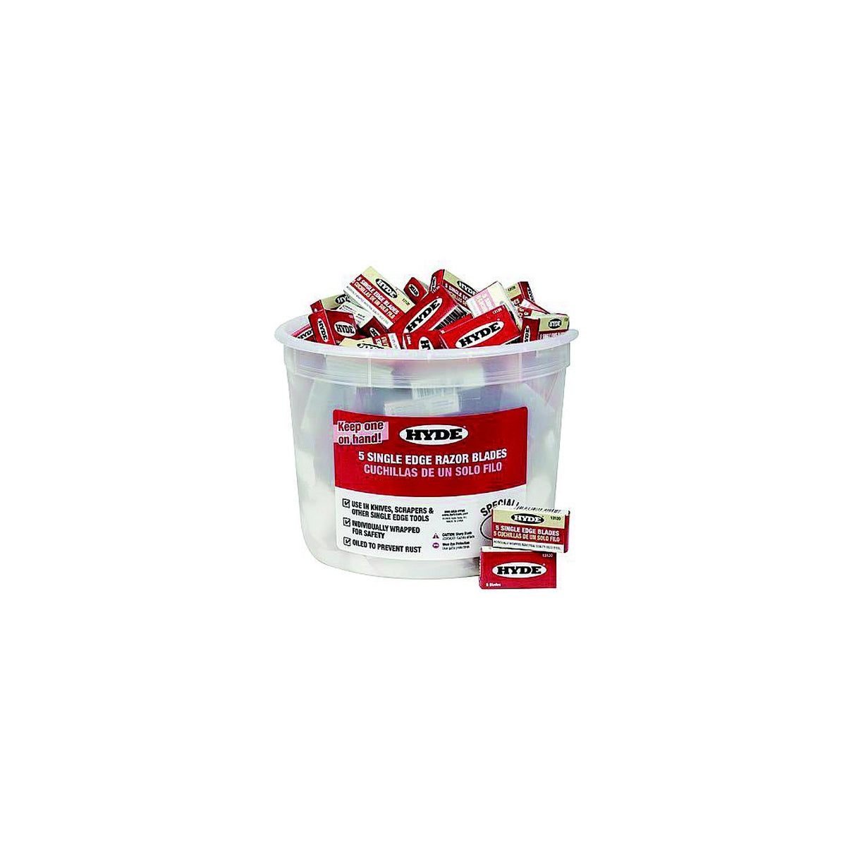 Hyde Tools Razor Blade Pail - 49500