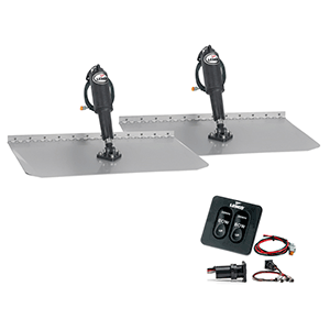 Lenco Marine Lenco 12"x12" Standard Trim Tab Kit w/Standard Integrated Switch 12V - 15105-102