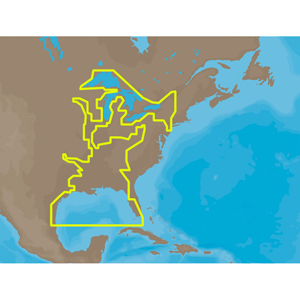 C-MAP MAX NA-M023 - U.S. Gulf Coast & Inland Rivers - SD™ Card - NA-M023SDCARD