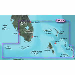 Garmin BlueChart® g3 Vision® HD - VUS010R - Southeast Florida - microSD™/SD™ - 010-C0711-00