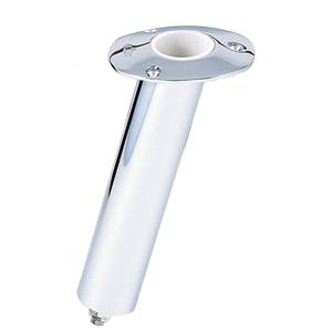Lee's Tackle Lee's 15° Stainless Steel Swivel Base Flush Mount Rod Holder - Medium - 2" OD X 6.5" Tube f/ Small Bent Butts - RH5169H