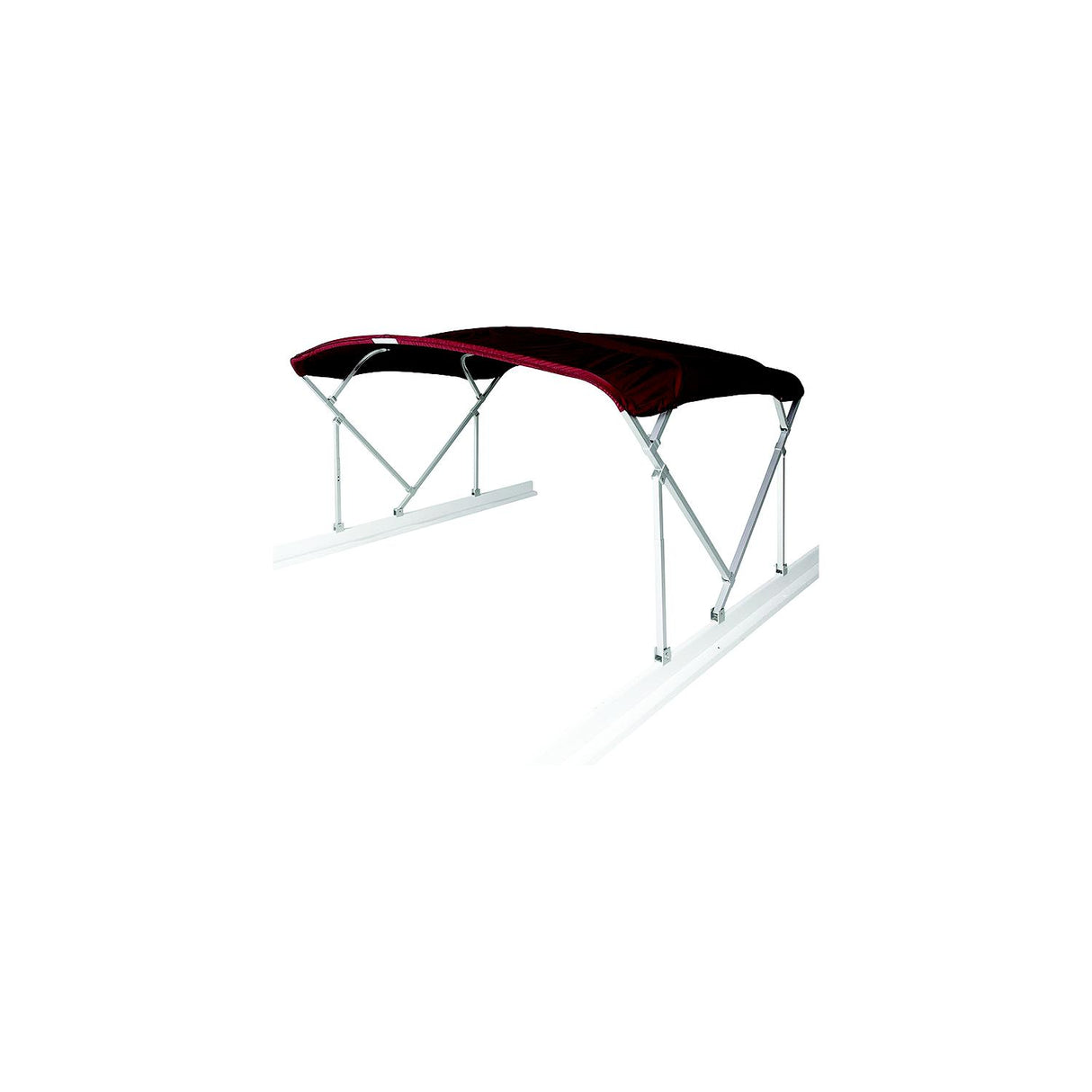 Taylor 88125 Manual Bimini Kit 8x8 Burgundy - 2020329512