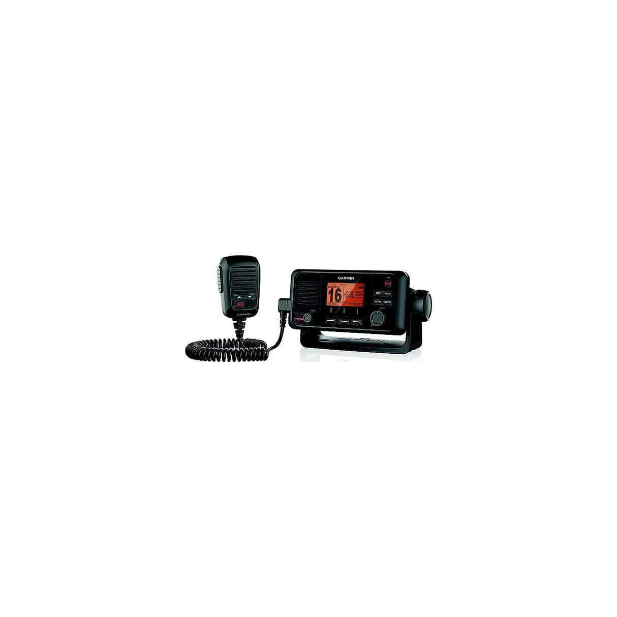 Garmin 0100209600 VHF 115 Marine Radio, Black - 010-02096-00