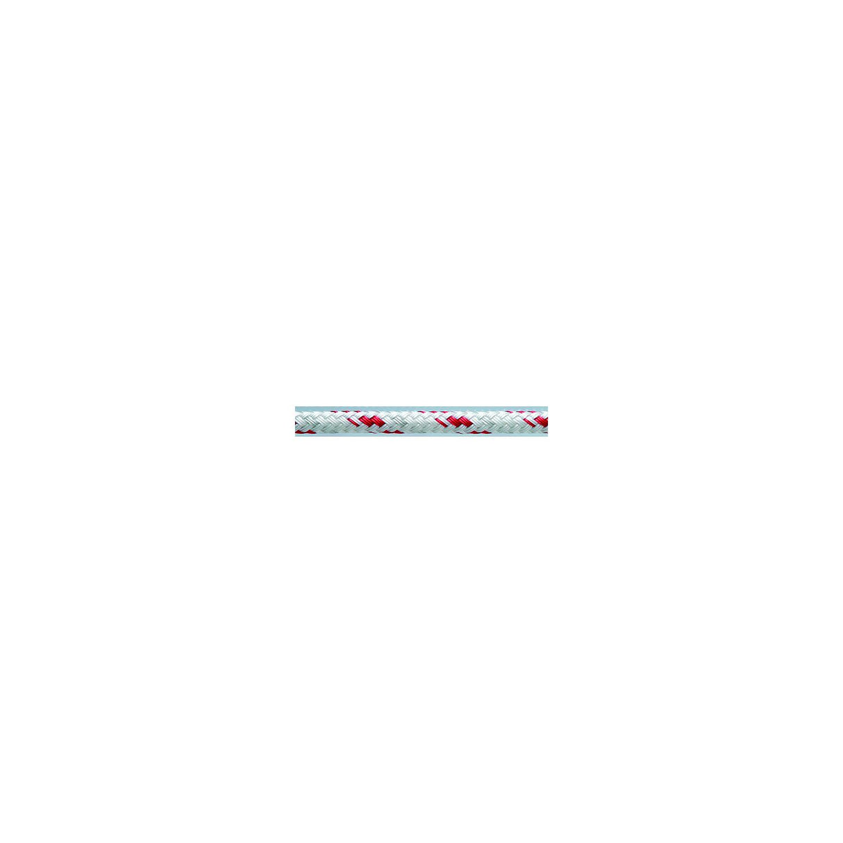 New England Rope Red Sta-Set Polyester Double Braid, 3/8" x 600' - C2111-12-00600