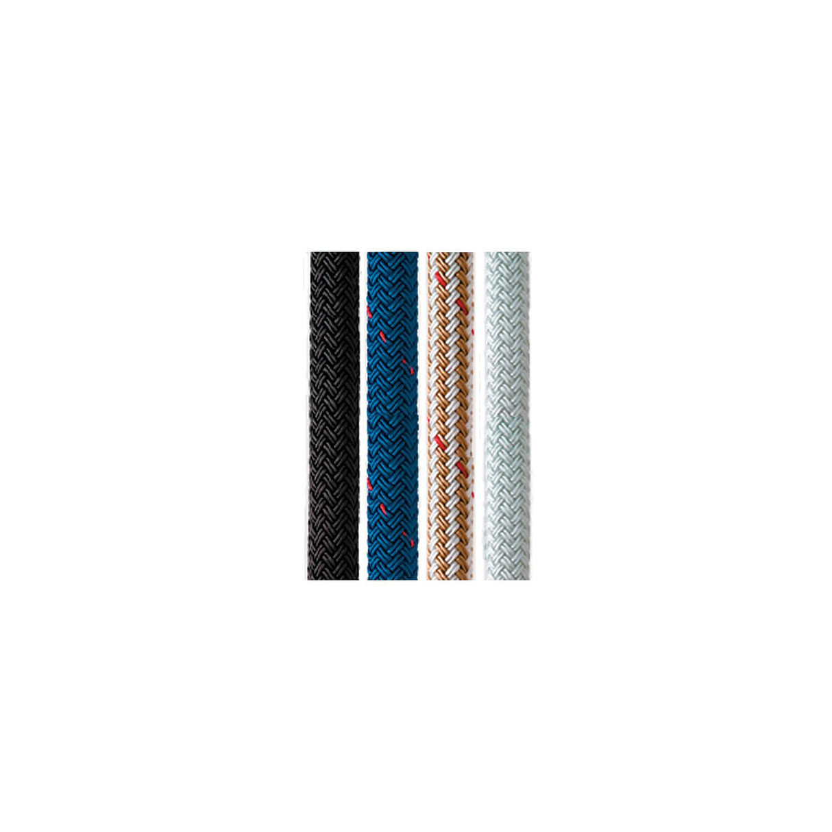 New England Rope Double Braided Dockline, 1/2" x 15' Black - C5054-16-00015 - official New England Ropes product image 3