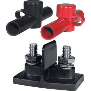 Blue Sea Systems Blue Sea 2016 Dual PowerPost Cable Connectors - 2 X 5/16"