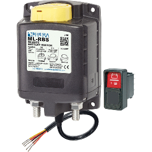 Blue Sea Systems Blue Sea 7700 ML-Series Remote Battery Switch w/Manual Control 12VDC