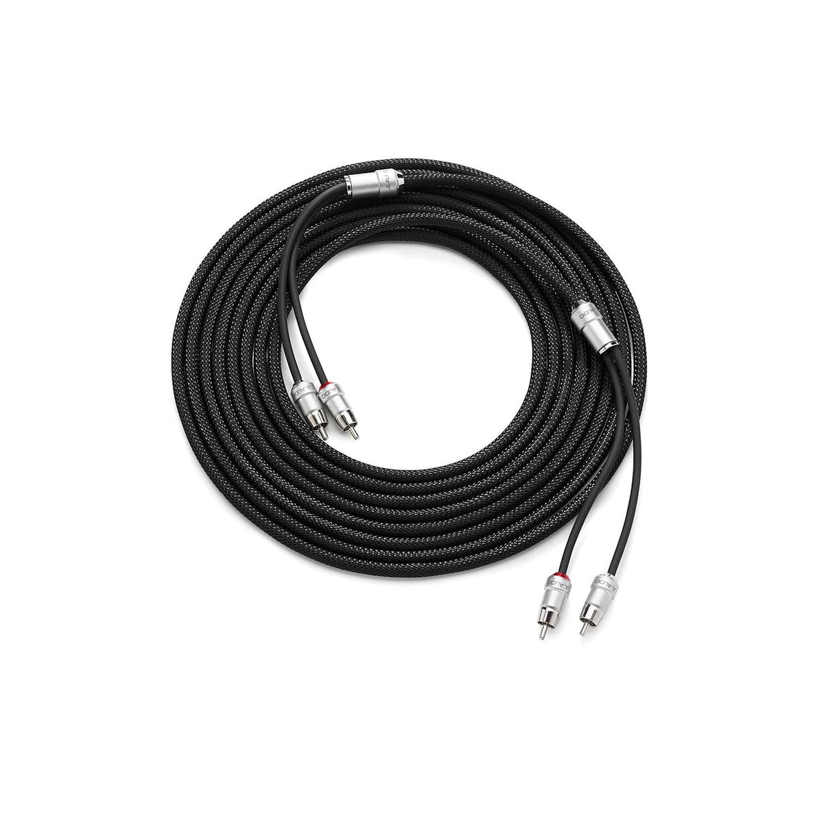 JL Audio 010-13550-00 Premium Audio Interconnect 2-channel, 18' (XE-BLKAIC2-18) - image 1