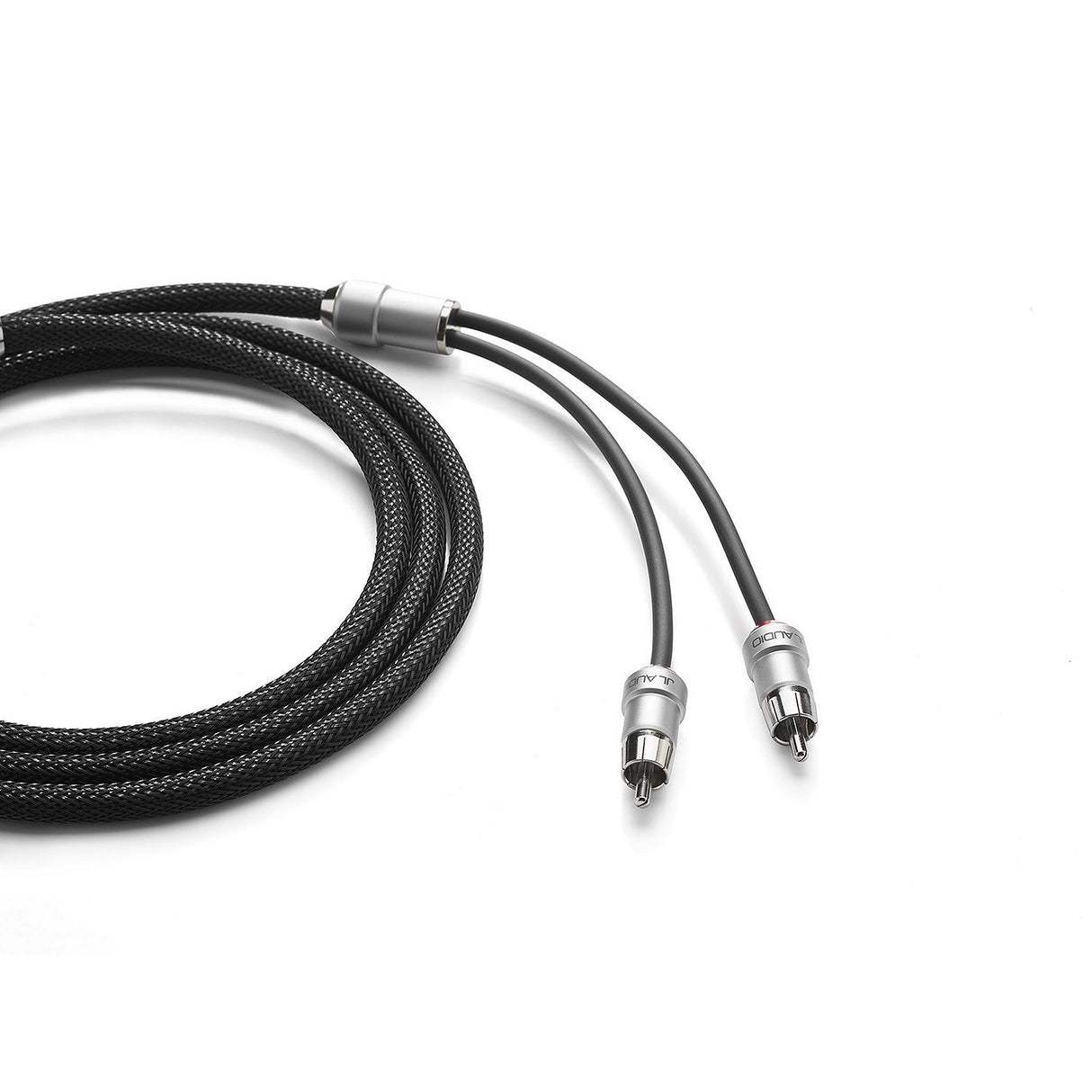 JL Audio 010-13550-00 Premium Audio Interconnect 2-channel, 18' (XE-BLKAIC2-18) - image 2