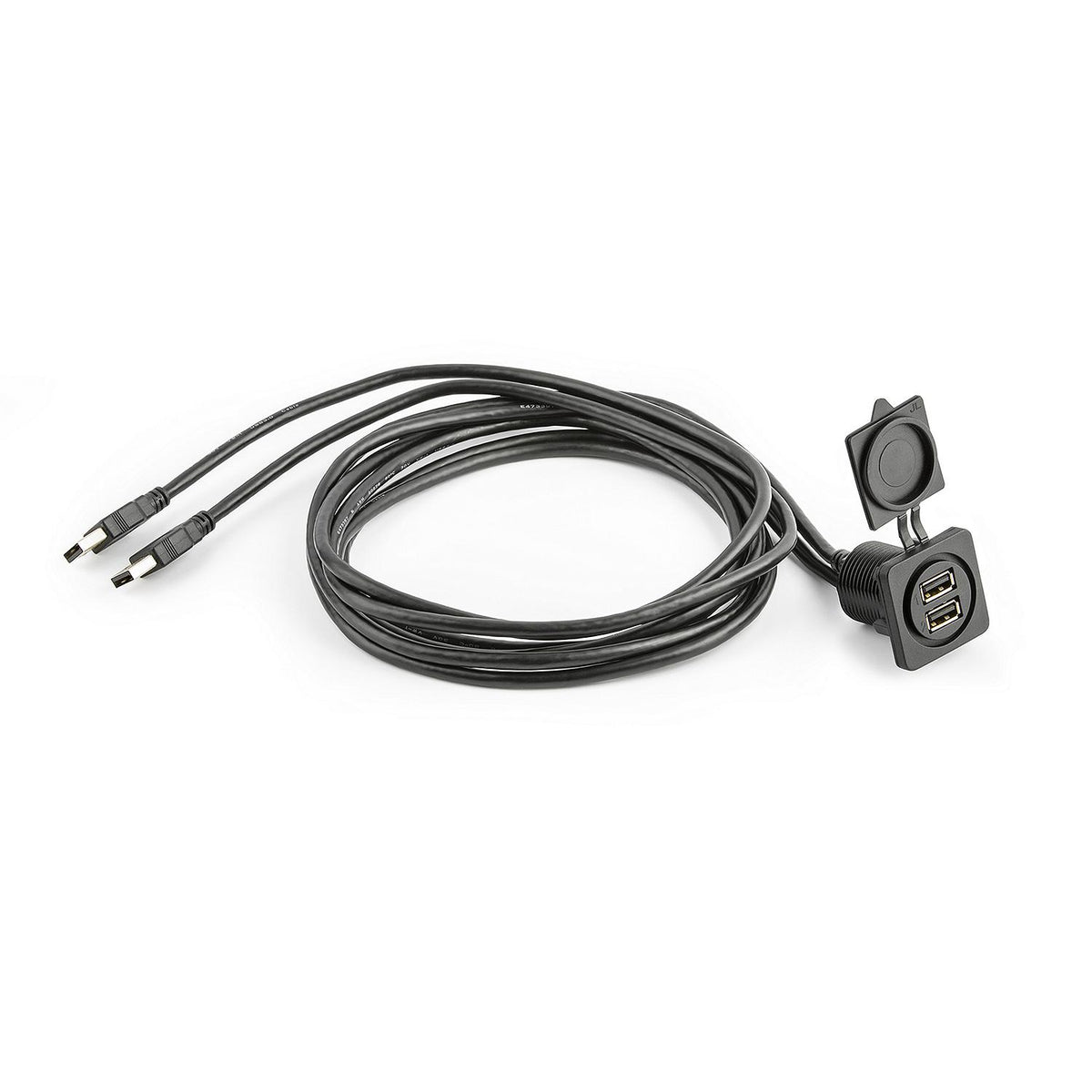 JL Audio 010-13678-00 Panel-Mount Audio Connector
Dual USB Port for Panel-mounting (XMD-USB2X-PNL) - image 1