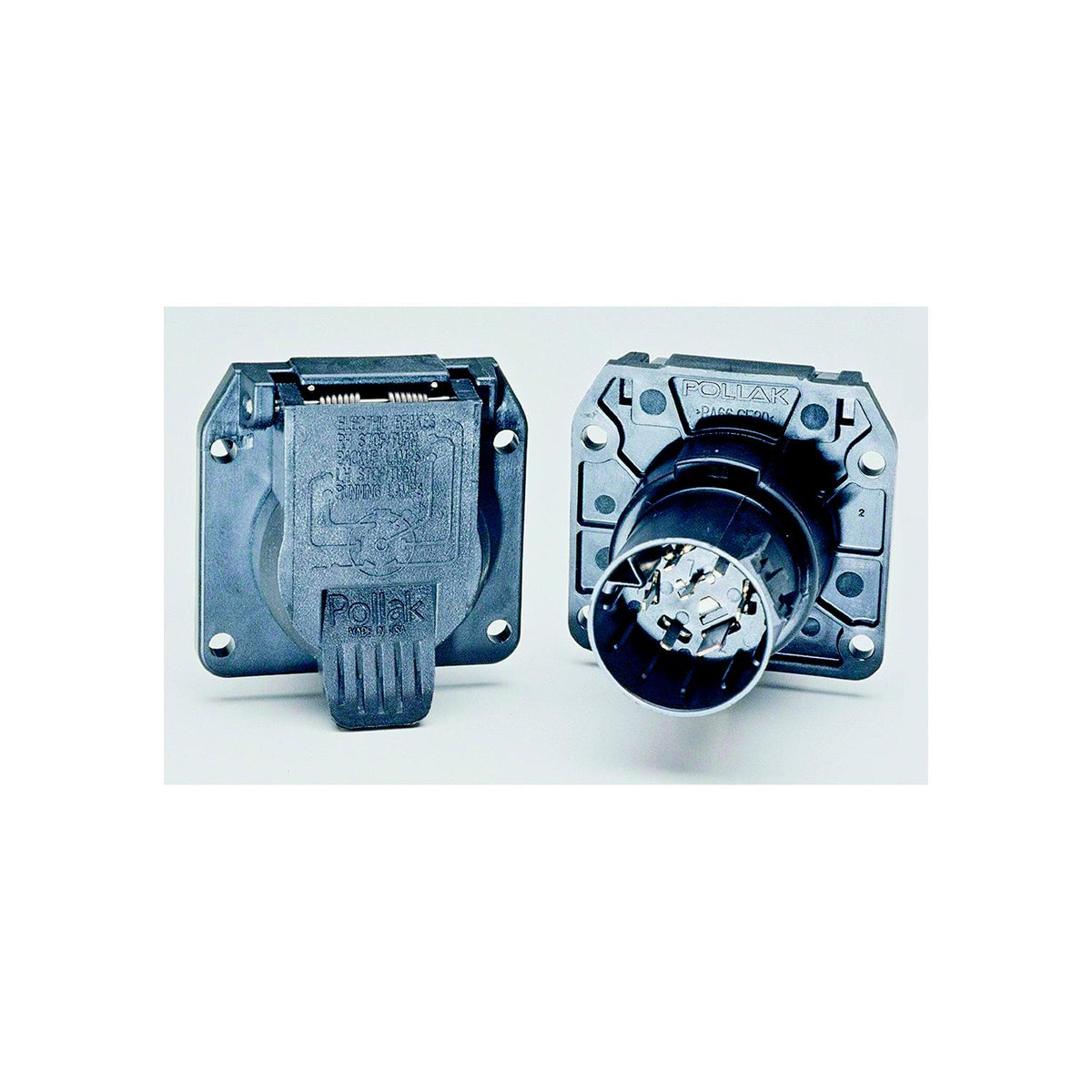 Pollak Corp RV OEM REPL.7 WAY SOCKET BELL RV RVX - 11-893P - image 1