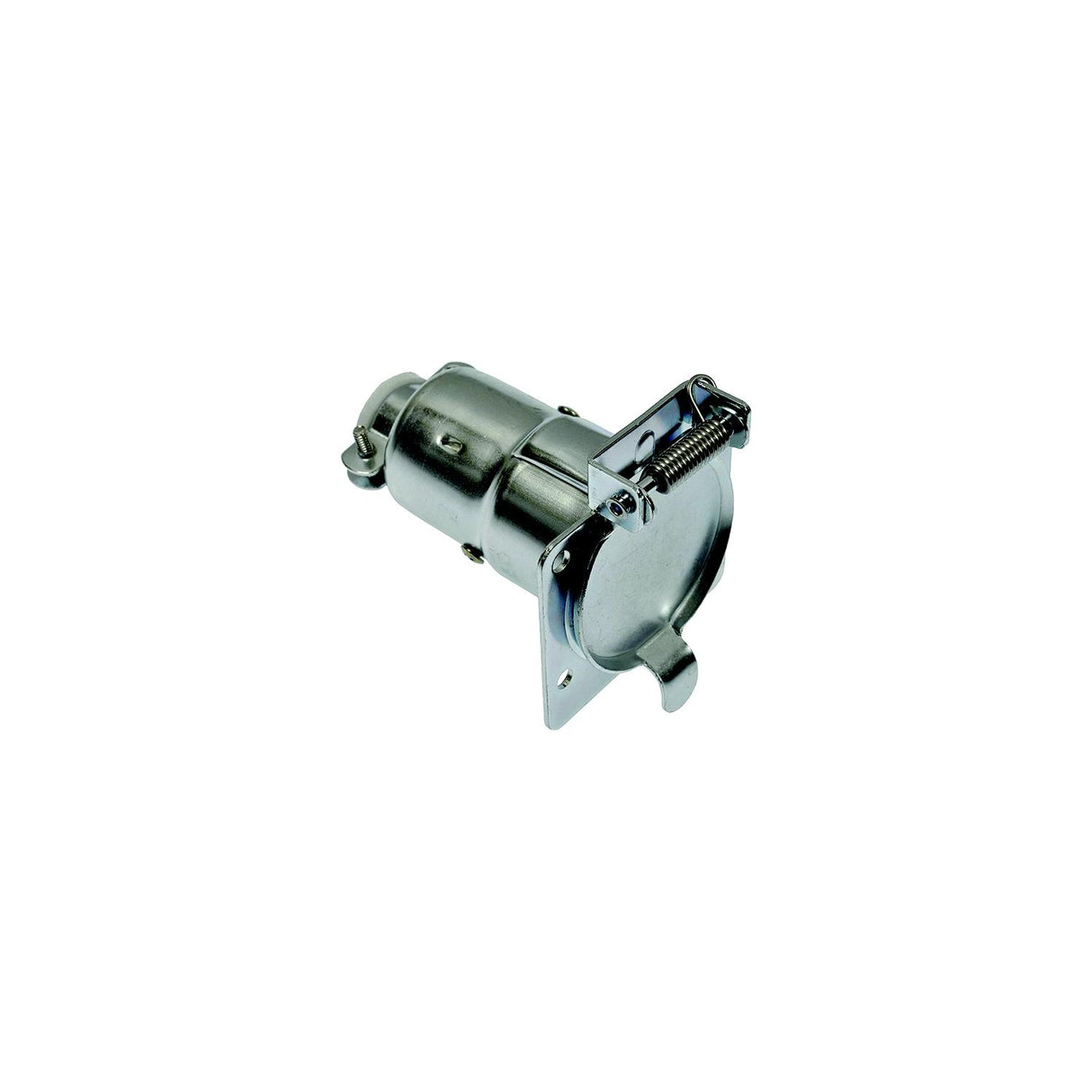 Pollak 7WB-100V 7- Way Blade Metal Vehicle End Socket - 7WB-100V