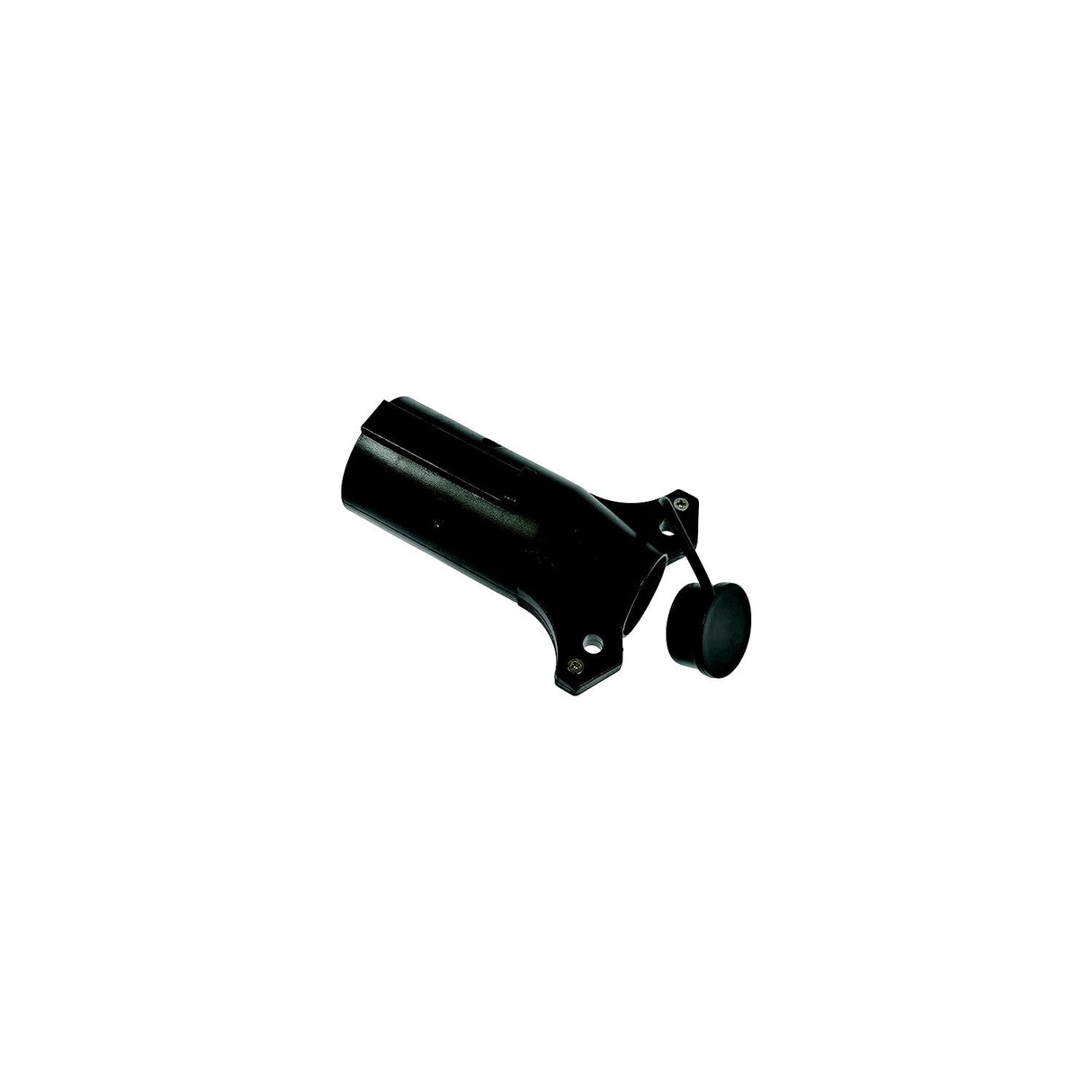 Pollak 7WB-119V 7- Way Blade Vehicle to 6-Pole Round Trailer Adapter w/ Brake Center Pin - 7WB-119V