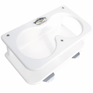 Deep Blue Marine Double Drink Holder w/Suction Cups - SMDH