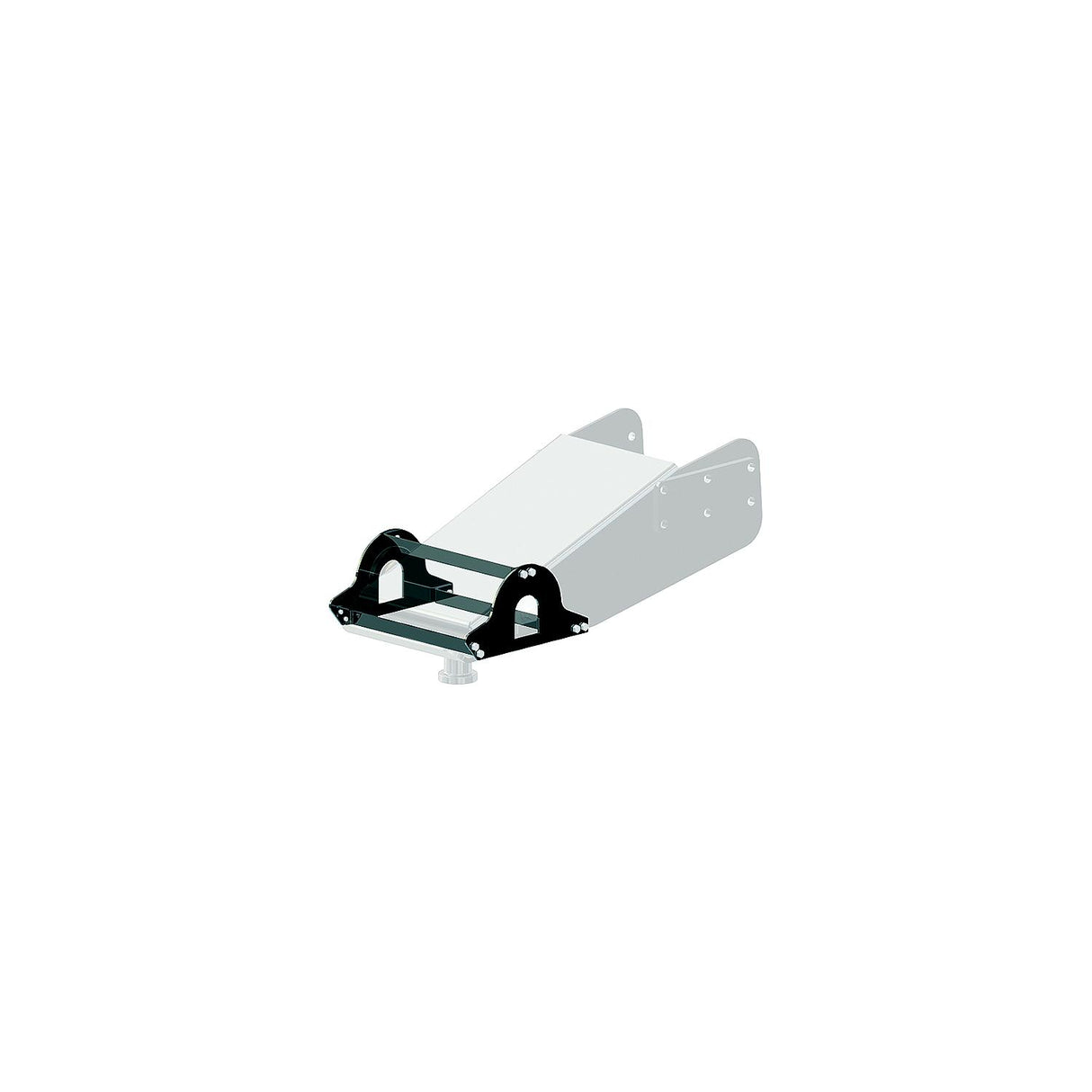 Pullrite 4447 Single Point Hitch Rota-Flex Pin Box Isolator - 4447
