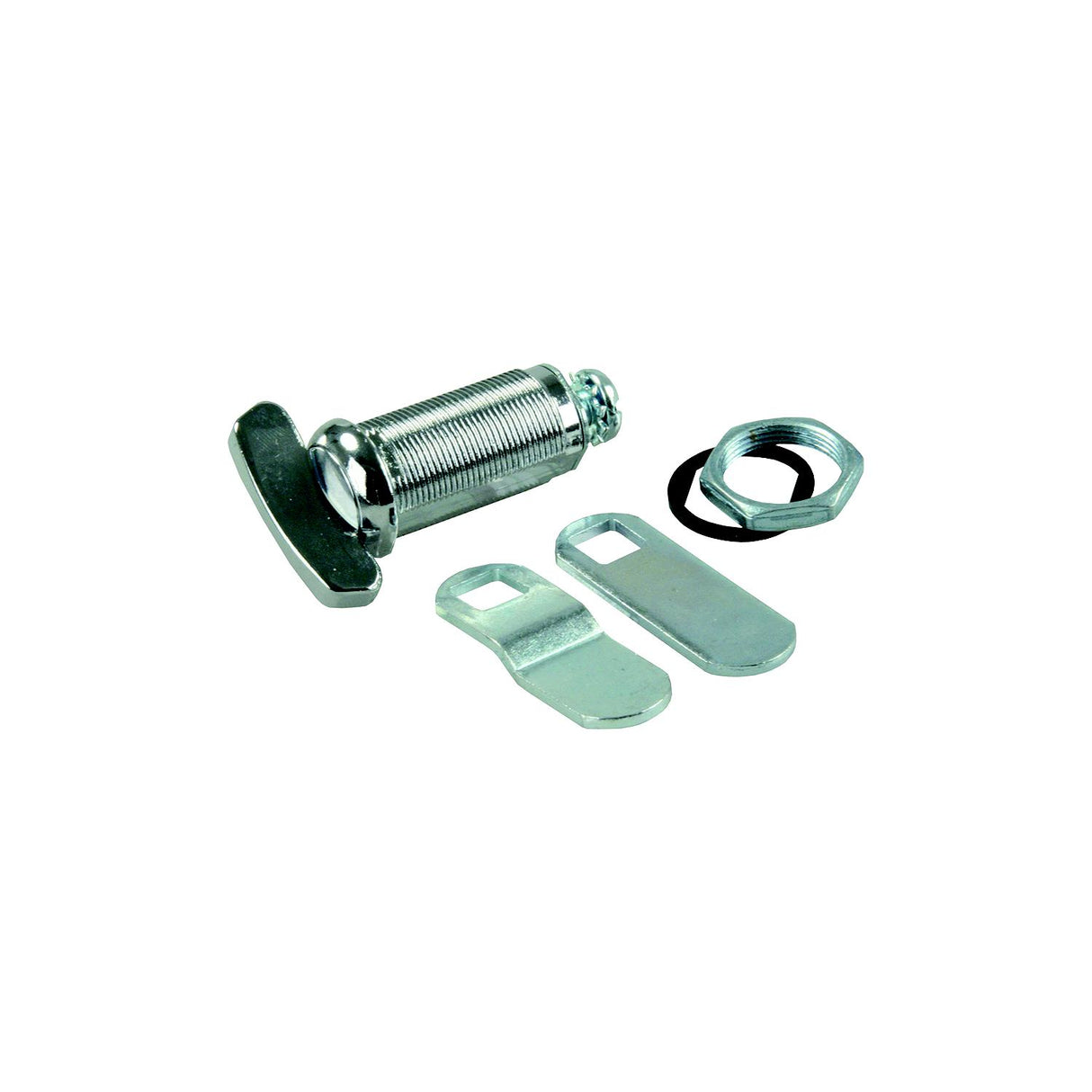 JR Products 1-3/8" Compartment Door Thumb Lock - 00145 - image 2