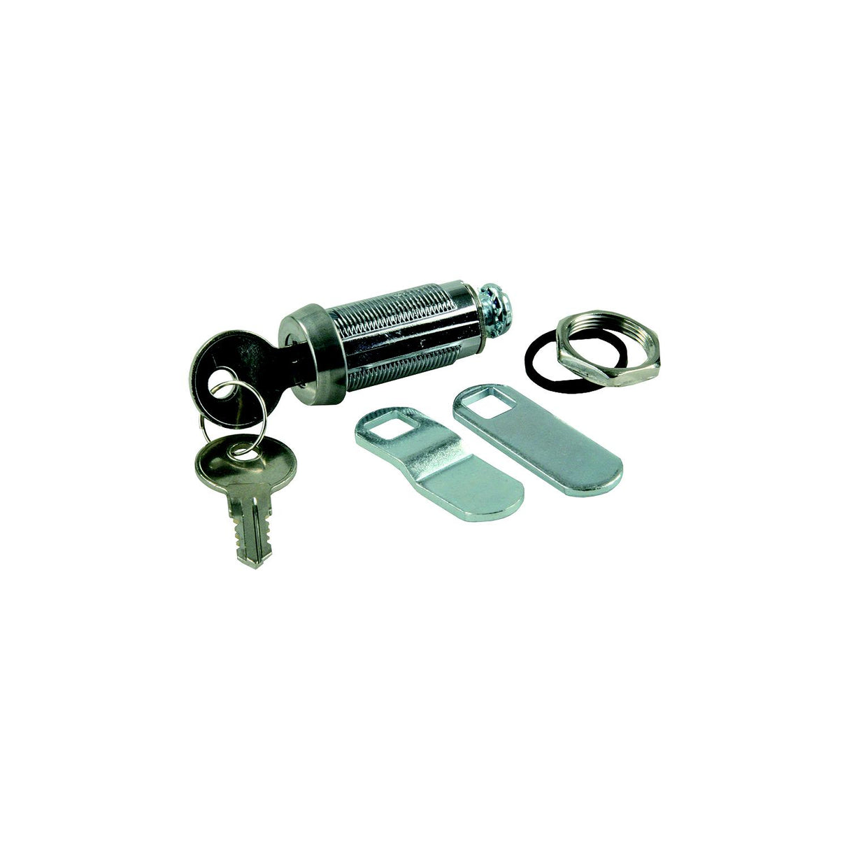 JR Products Deluxe Compartment Door Key Lock, 1-3/8" - 00185 - image 2