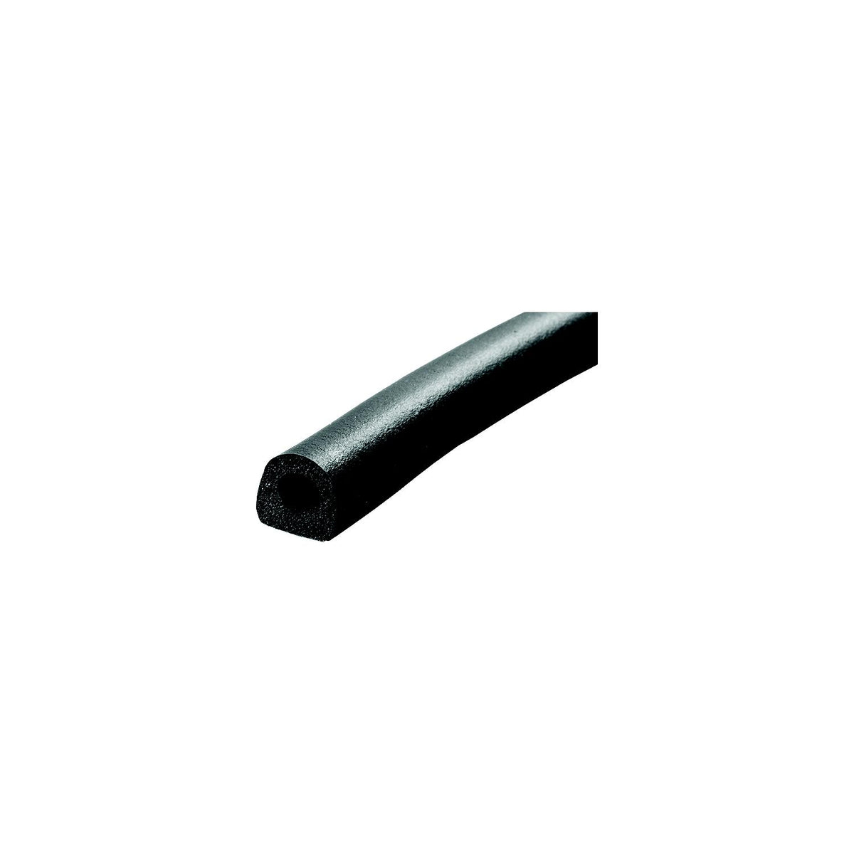JR Products 0630115 D Shaped EPDM Sponge Rubber Seal, 25' - image 1