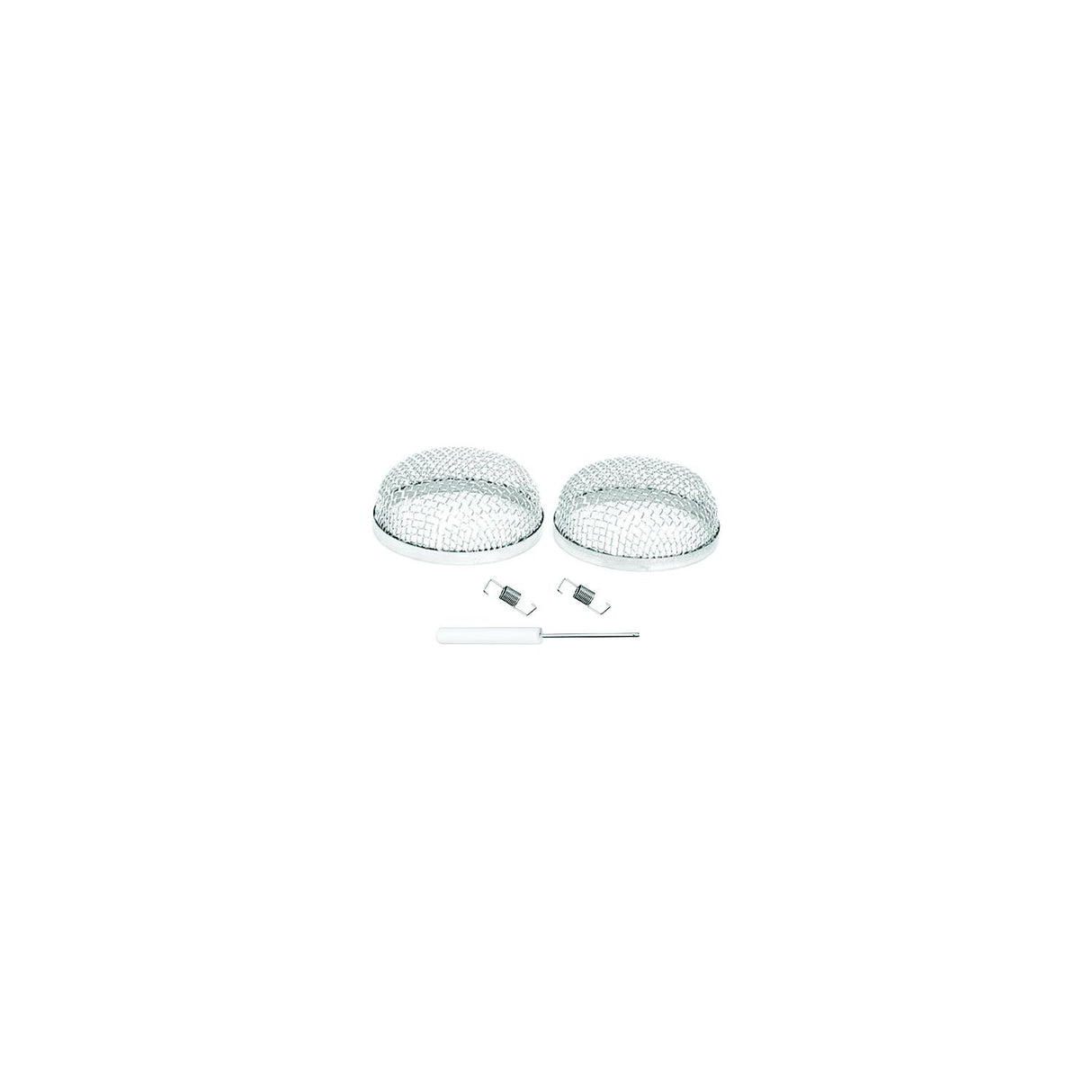 JR Products 0630155 Mud Dauber Screens, (2) Screens 2-7/8" D x 1-5/16" H - image 1