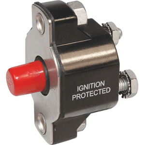 Blue Sea Systems Blue Sea 2140 Medium Duty Push Button Reset-Only - 30A