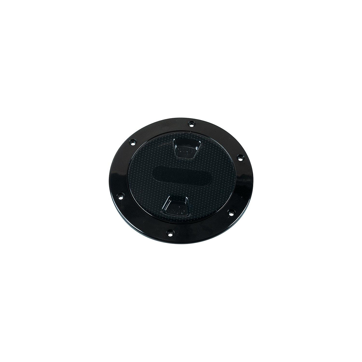 Beckson Screw Out Deck Plate With Standard Trim Ring, Dimple Center - DP42B - official Beckson product image 3