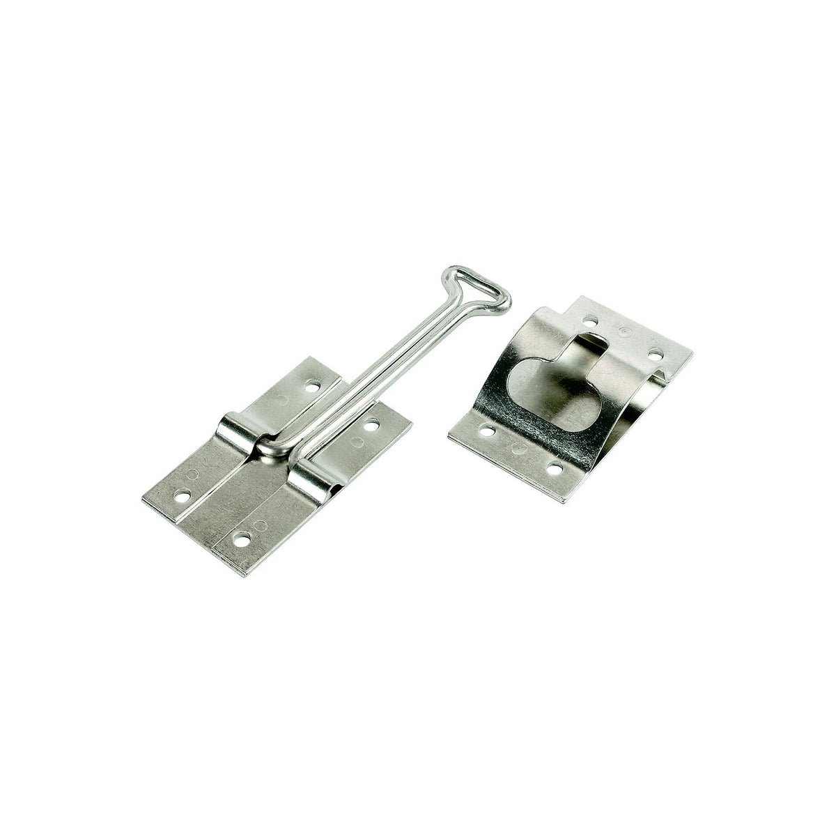 RV Designer Entry Door Holder - Zinc "T" style- 4" - E217 - image 1