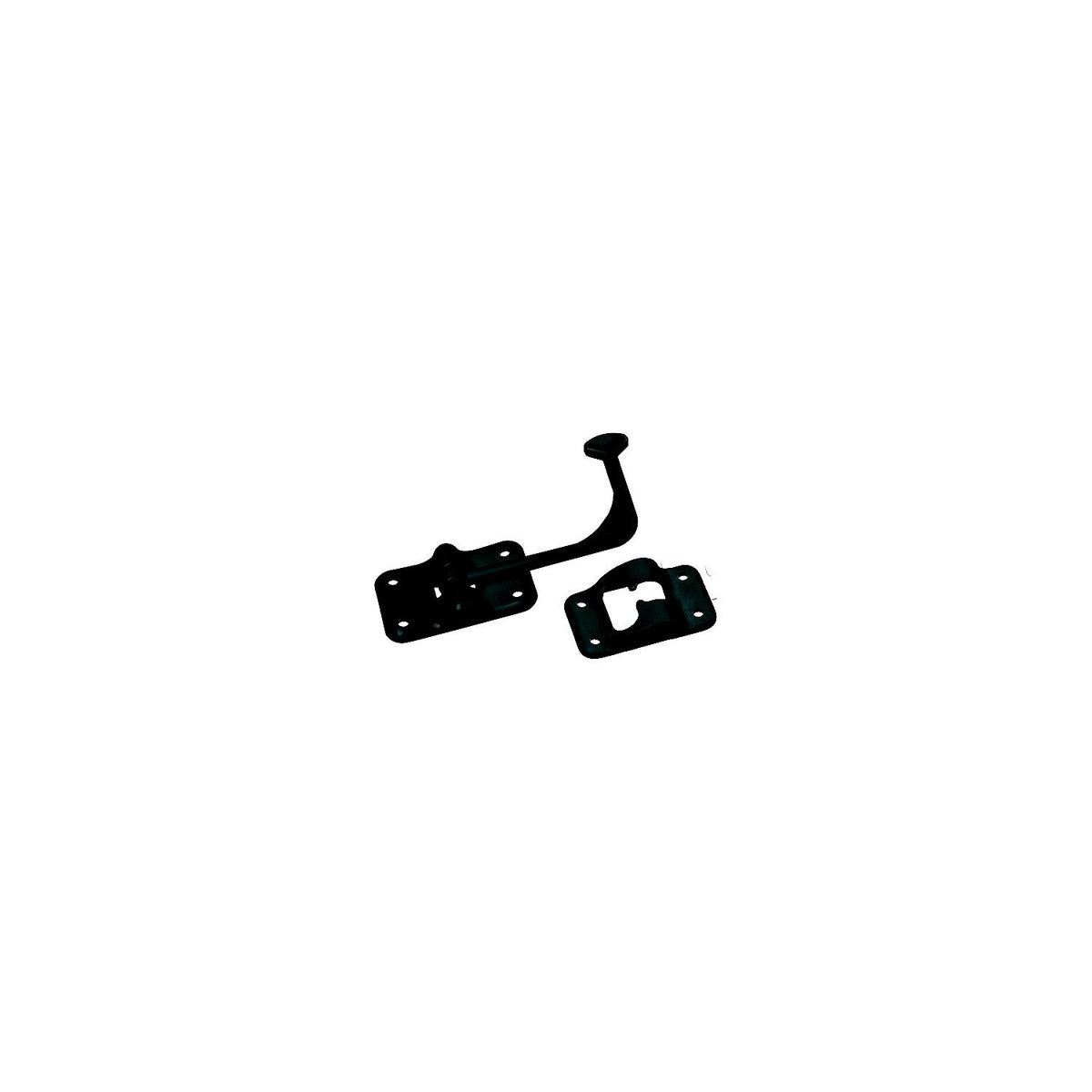RV Designer Entry Door Holder - Plastic - 90 Degree - Black - E278 - image 1