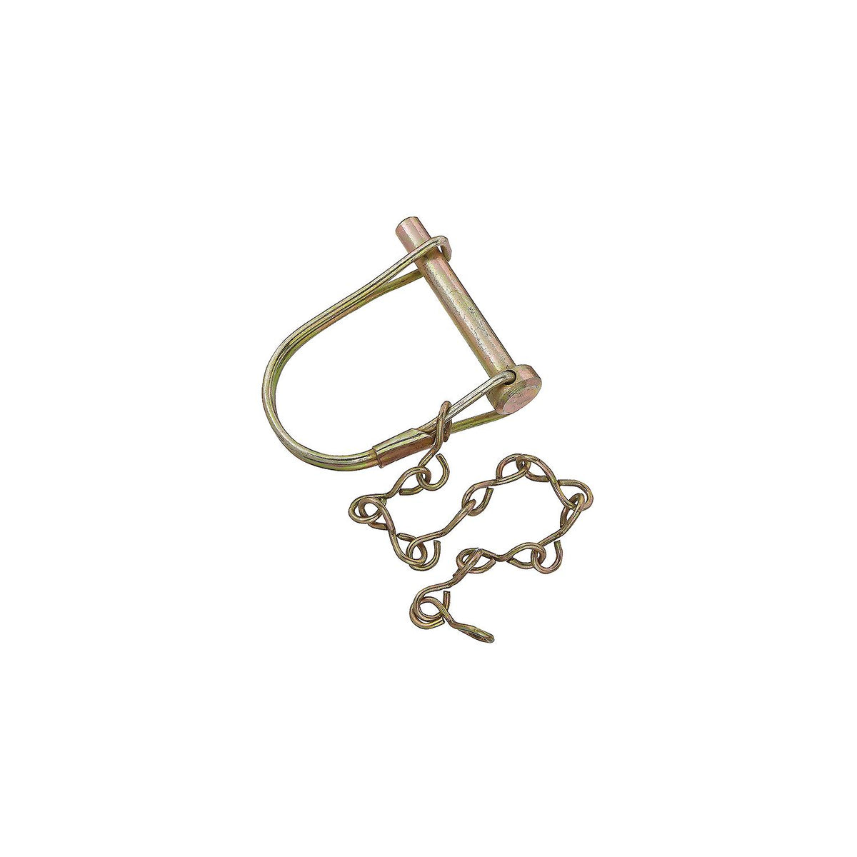 RV Designer Coupler Lock Pin w/ chain, 1/4" x 1-3/8" - H420 - image 1