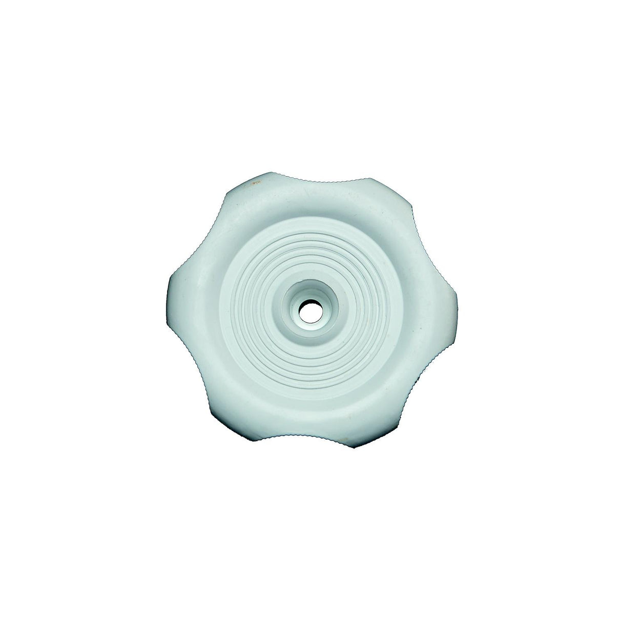 RV Designer Window Knob - White - 1" shaft - H717 - image 1
