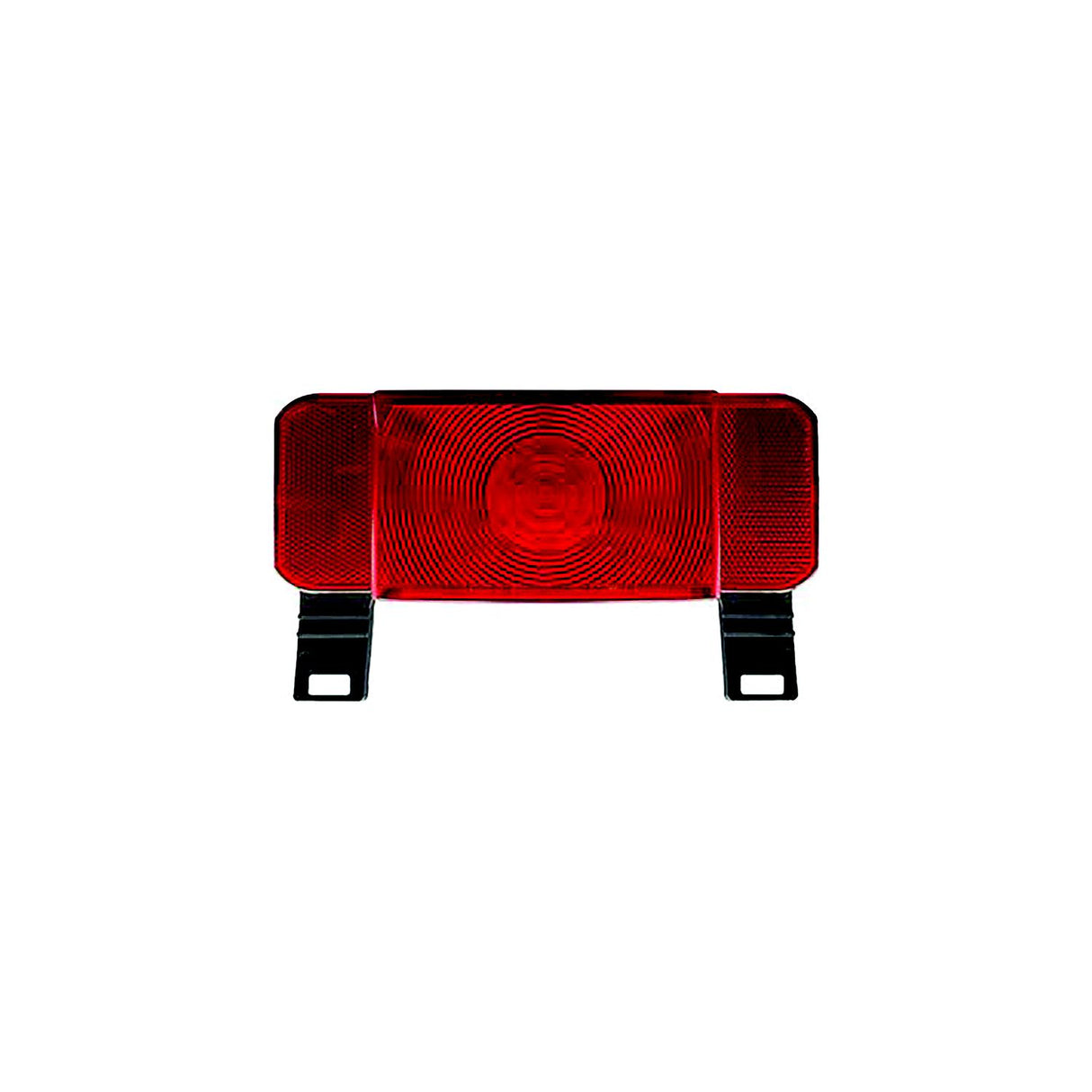 RV Designer L982 LED RV Combination Tail Light with License Illuminator, Black Base, Red - image 2