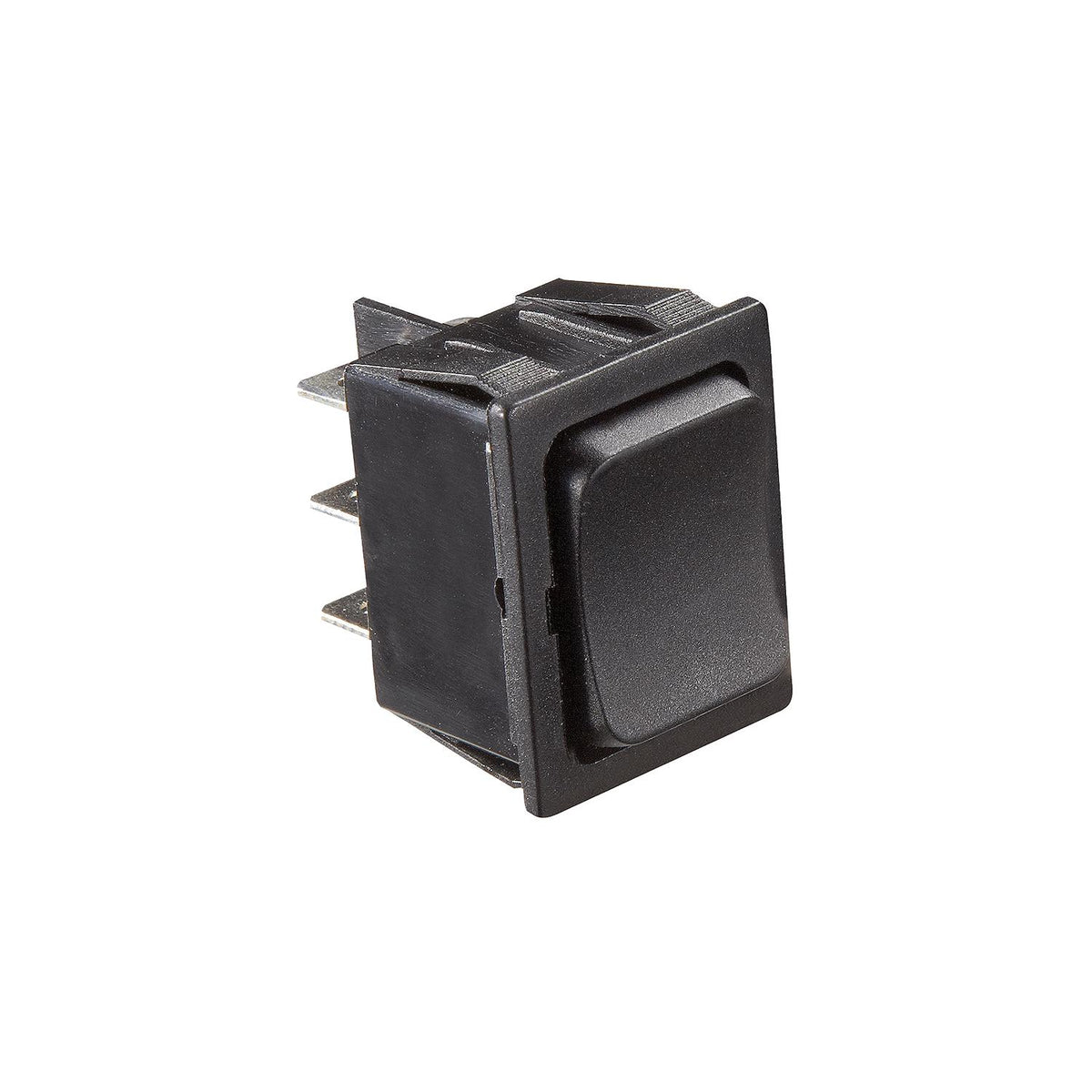 RV Designer Black Rocker Switch, 5 A, Momentary On/Off Momentary On - DPDT - Cut-Out .872" x 1.071" - S471 - image 1