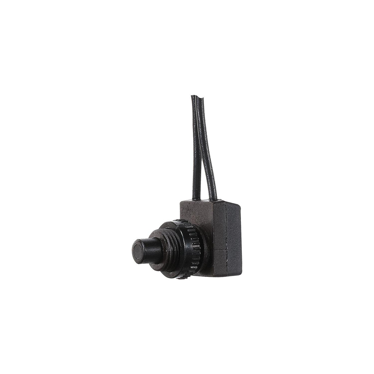 RV Designer Push Button On/Off Switch - 10 Amp - SPST with 4.5" Leads - S731