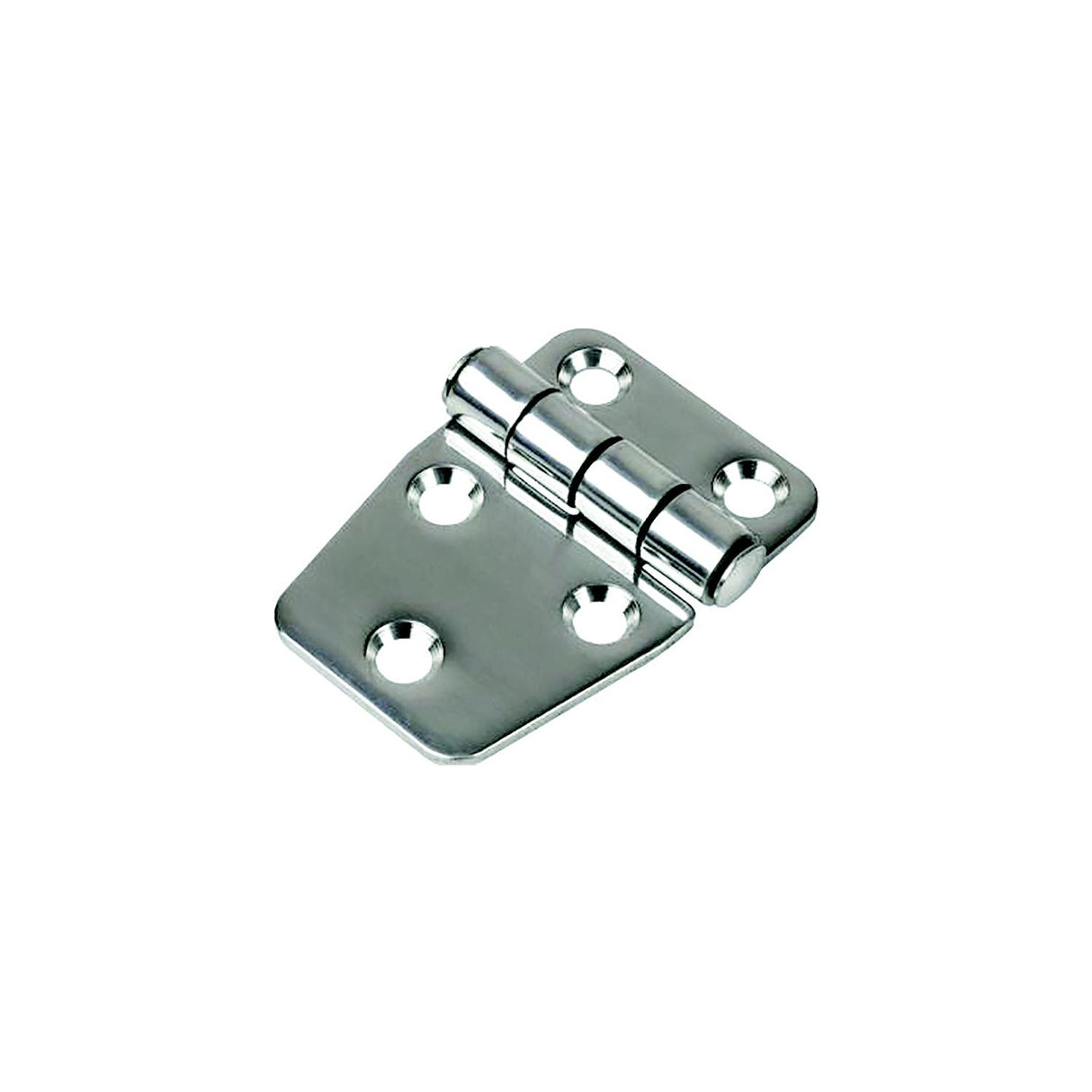Sea-Dog 2035101 Dampening Short Side Door Hinge, #8 FH, Weight= .09/ .18 A= 2-1/8", B=11/16" C= 1-7/16", D= 1-1/2", E= 1/16" - image 2