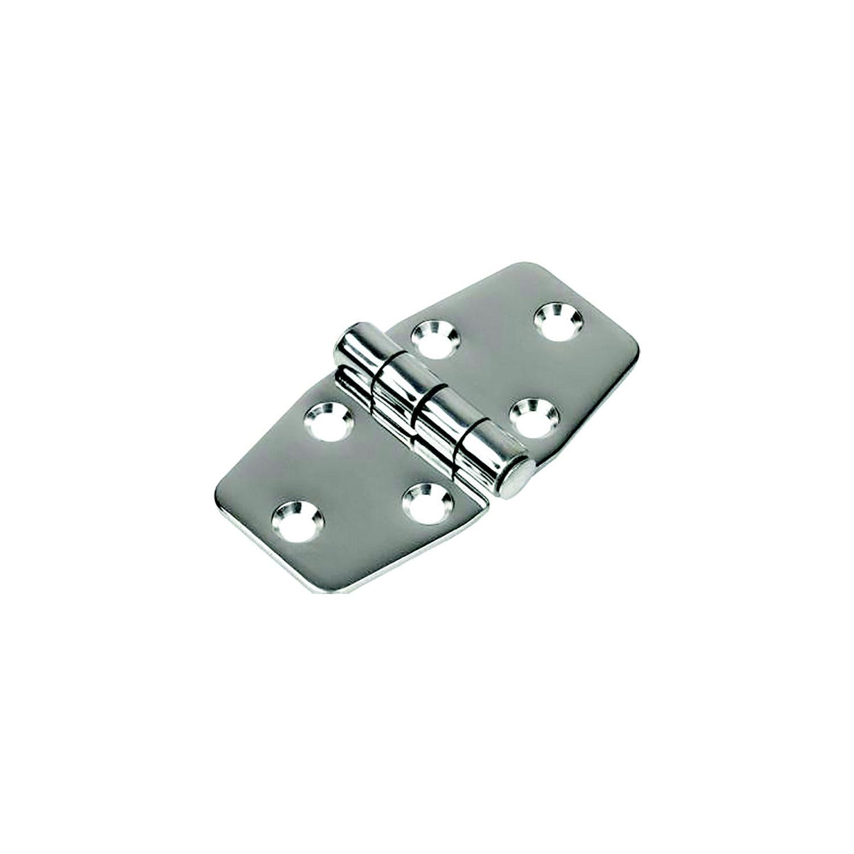 Sea-Dog 2035301 Dampening Door Hinge, #8 FH, Weight= .11/ .22 A= 2-7/8" , B=1-7/16", C=1-7/16" D=1-1/2", E=1/16" - image 2