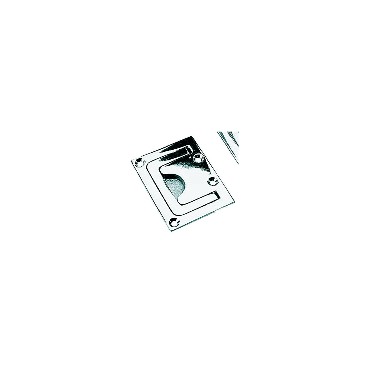 Sea-Dog Line SeaDog 2224251 Hatch Handle, Chrome/Brass, 2-15/16" x 2-3/16" - 222425-1