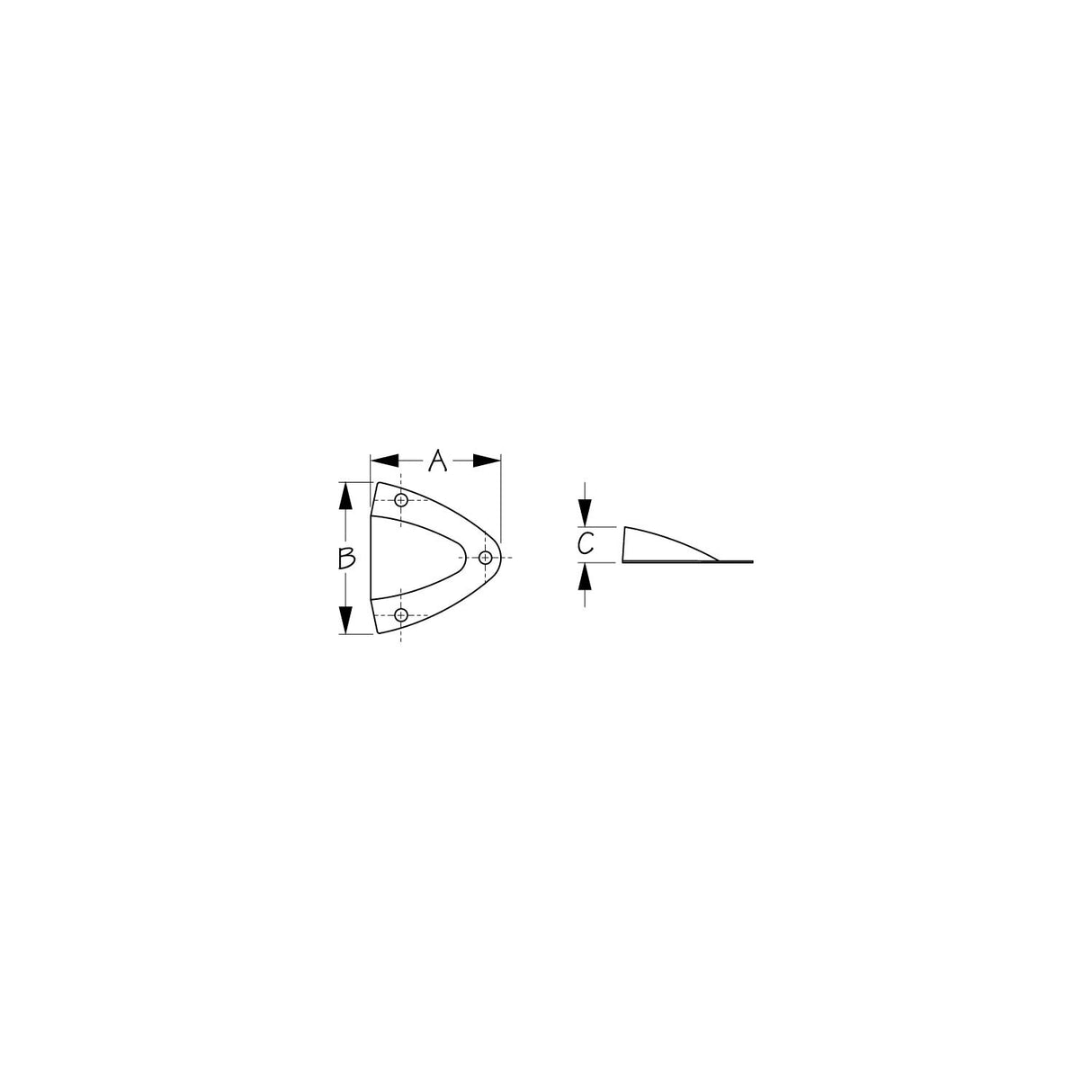 Sea-Dog Line Sea-Dog xxx SS Midget Vent, 1-5/8" - 331360-1 - official Sea-Dog Line product image 3