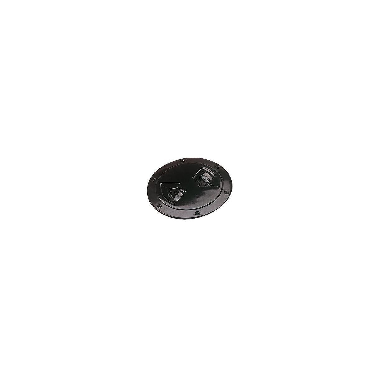 Sea-Dog Line Sea-Dog 3371651 Screw Out Deck Plate, 6" Black - 337165-1