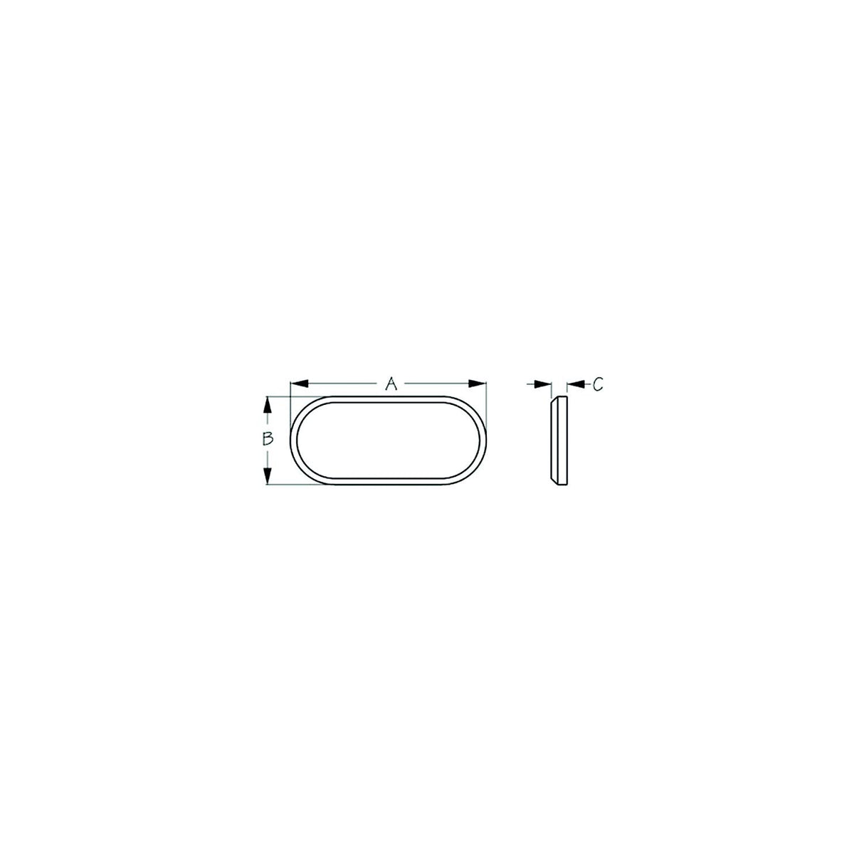Sea-Dog Line Seadog LED Surface Mount Courtesy Edge Light, White - 401375-1