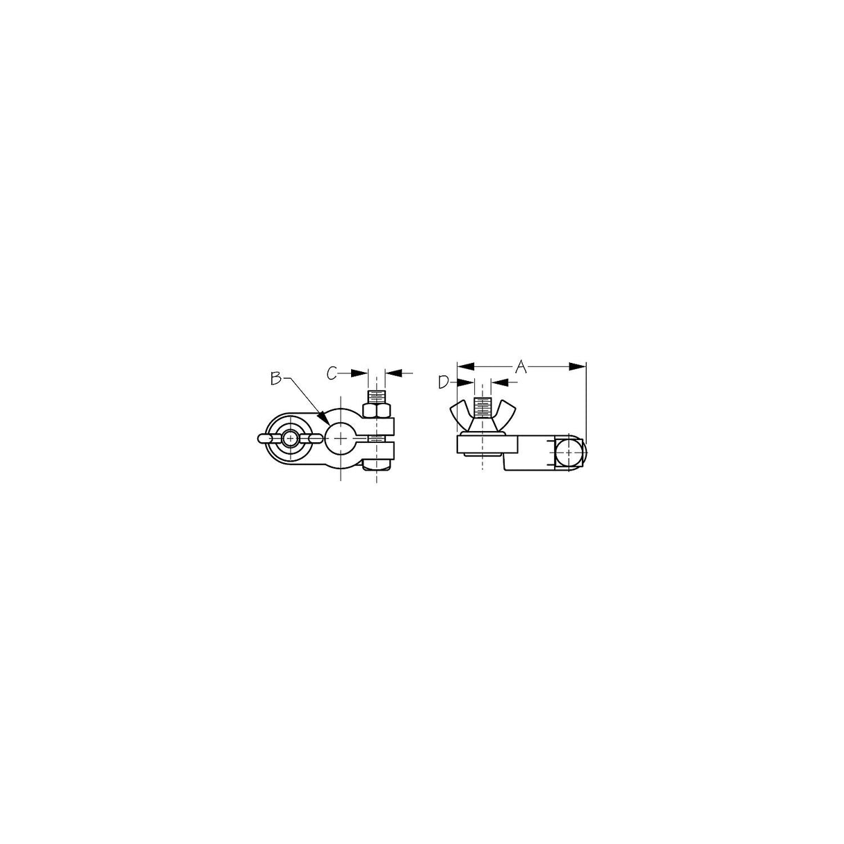 Sea-Dog Line Sea-Dog 415211 Battery Terminal, Negative - 415211-1