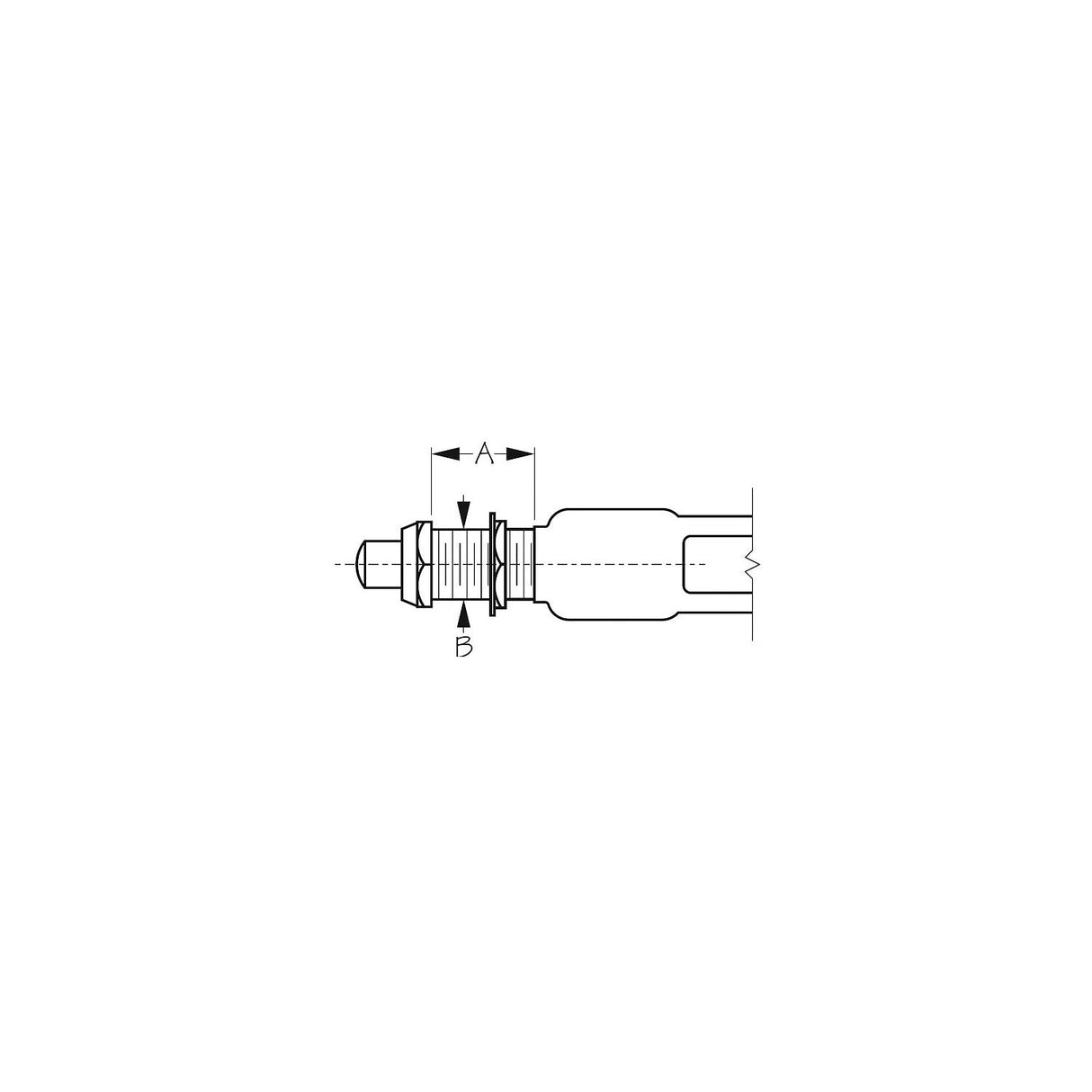 Sea-Dog Line Splash Garde Horn Button - 420426-1