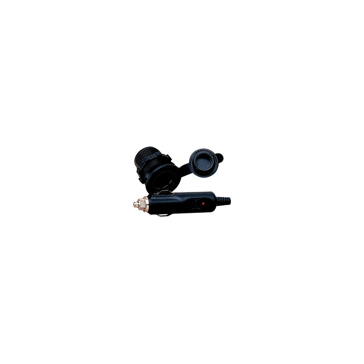 Sea-Dog Line Sea-Dog 4261161 Deluxe Power Socket, Cap & Plug, 12V - 426116-1