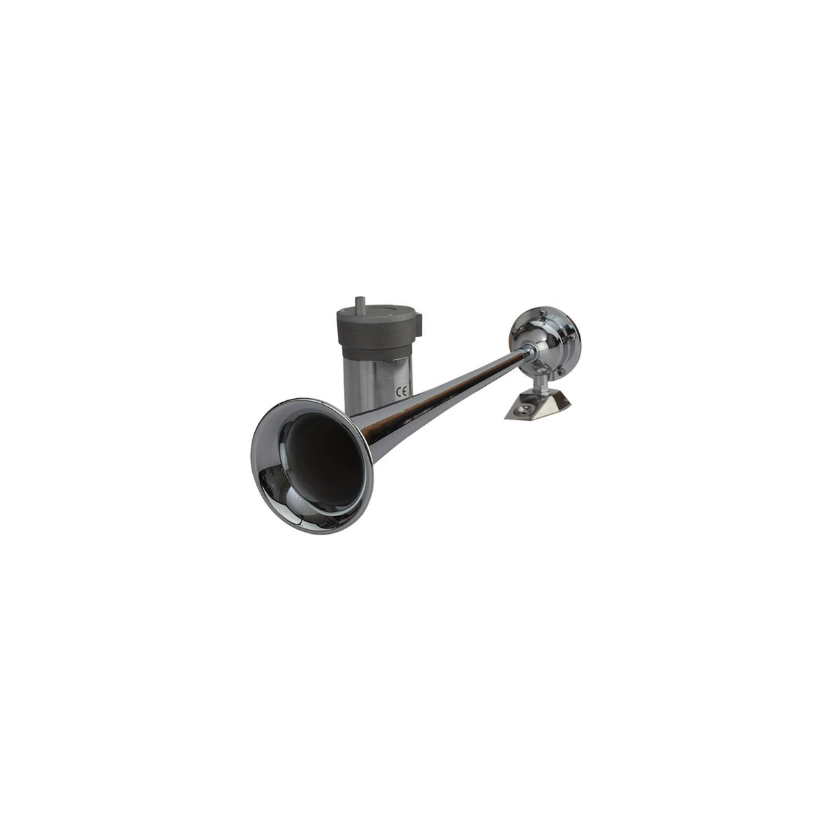 Sea-Dog Line SeaDog 432510 Maxblast 20 Amp 120 DB 12V 11 PSI Single 17" Trumpet Air Horn | Chrome Plated Brass - 432510-1