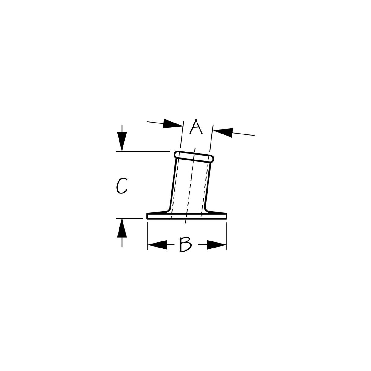 Sea-Dog Line Flagpole Socket, 3/4" Chrome Brass - 492211-1 - official Sea-Dog Line product image 3