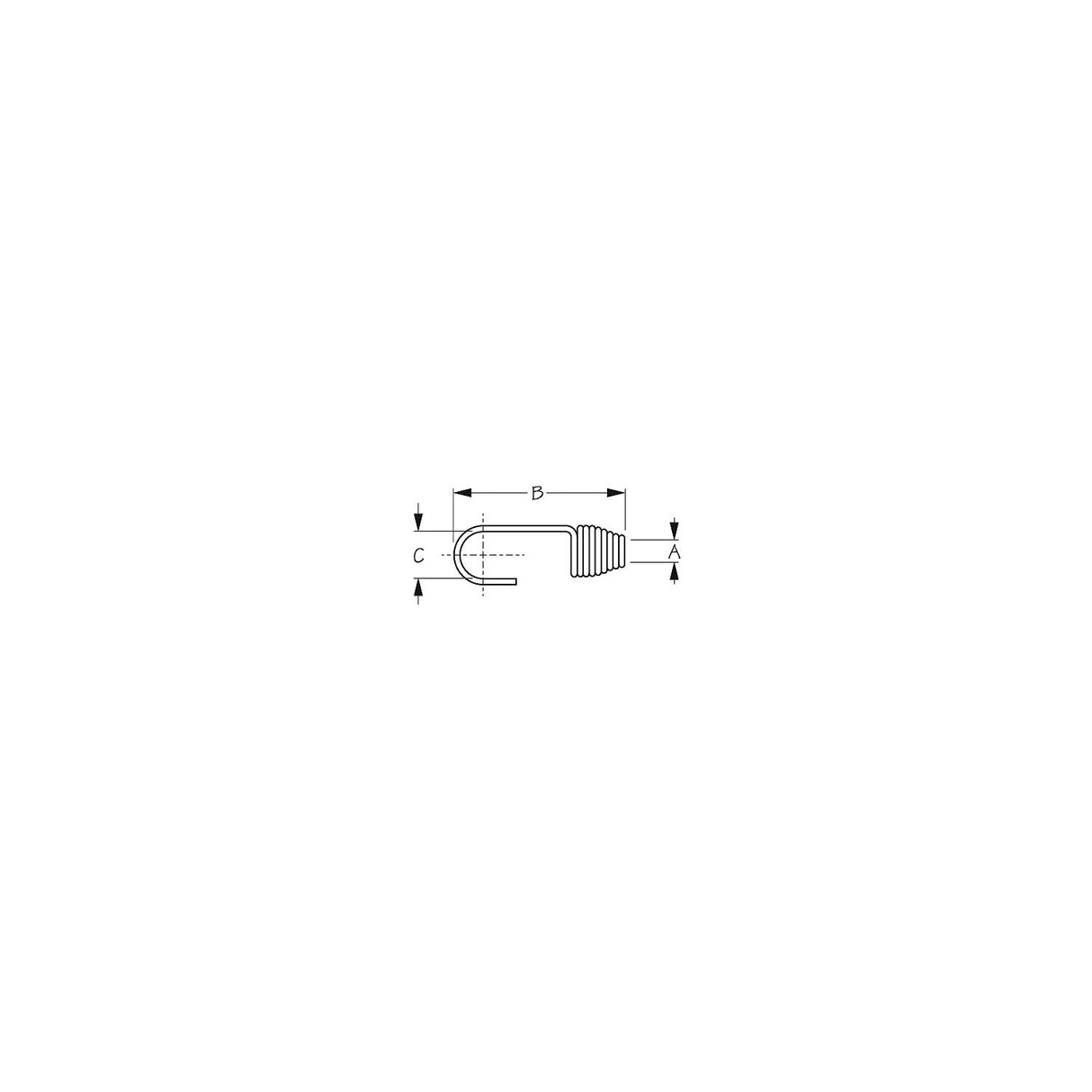 Sea-Dog Line Replacement 3/8" Crimps for Stainless Shock Cord Clips, 10/pk - 657105-1 - image 2