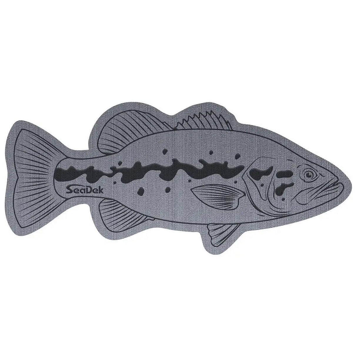 SeaDek 5361380051 Hook Pad, Large Mouth Bass, Storm Gray - image 2