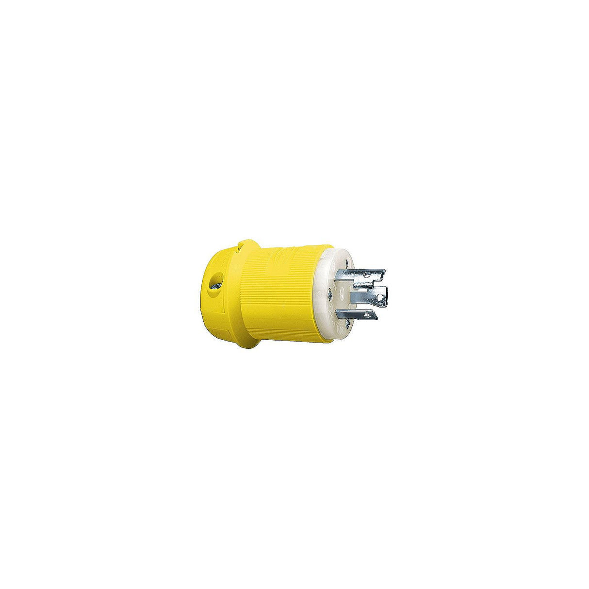 Hubbell HBL26CM11 Yellow 30A 125V Twist Lock Insulgrip Plug - HBL26CM11